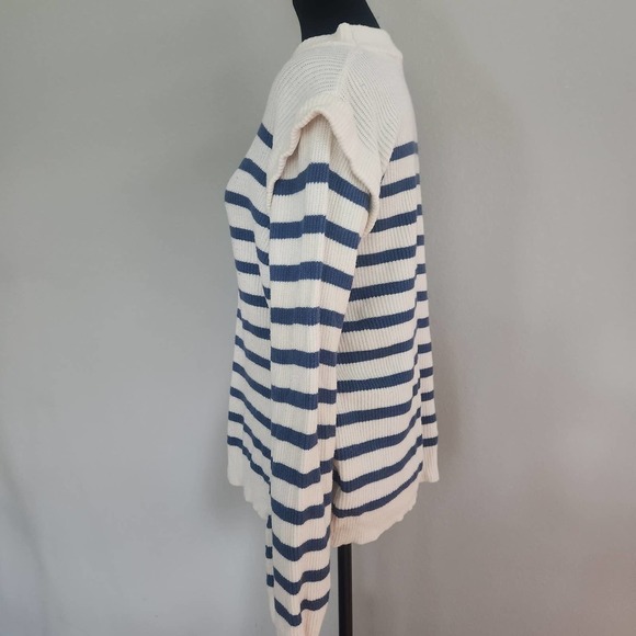 Prettygarden striped sweater with ruffles Size Large - Picture 6 of 8